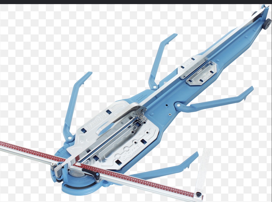 Sigma professional snap tile cutter — precision manual tile cutting for ceramic and porcelain tile installation in Orléans and Ottawa